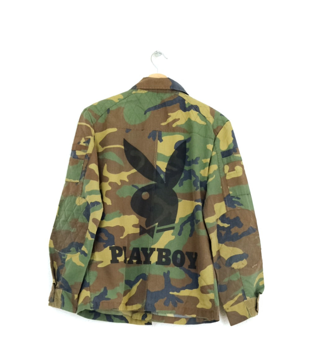 GIACCA MILITARE VINTAGE CUSTOMIZZATA PLAYBOY