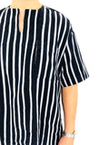 CAMICIA COREANA A RIGHE
