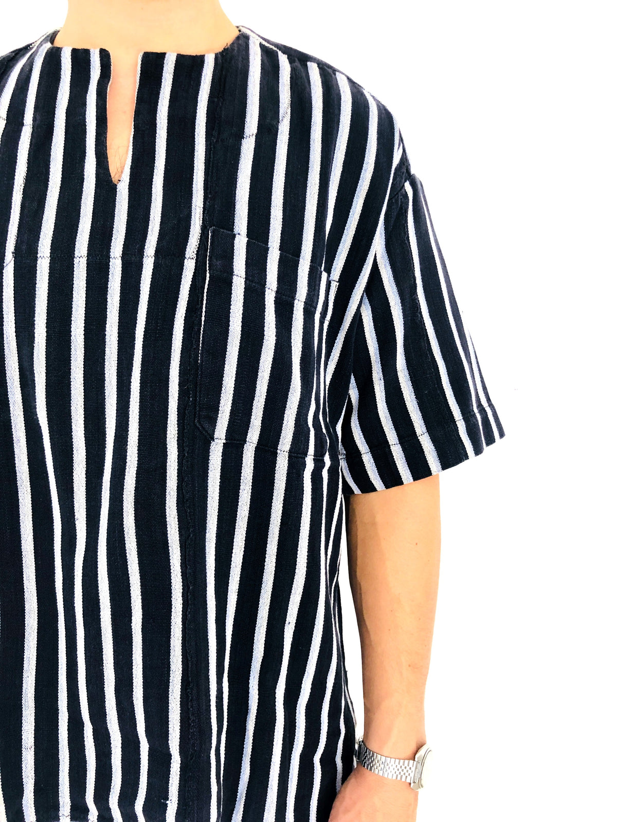 CAMICIA COREANA A RIGHE