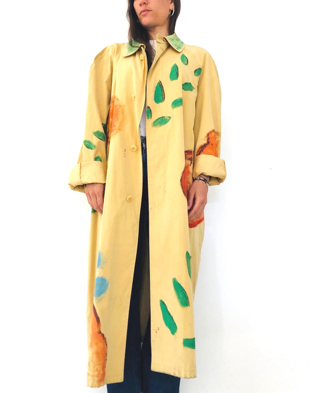 TRENCH VINTAGE DIPINTO