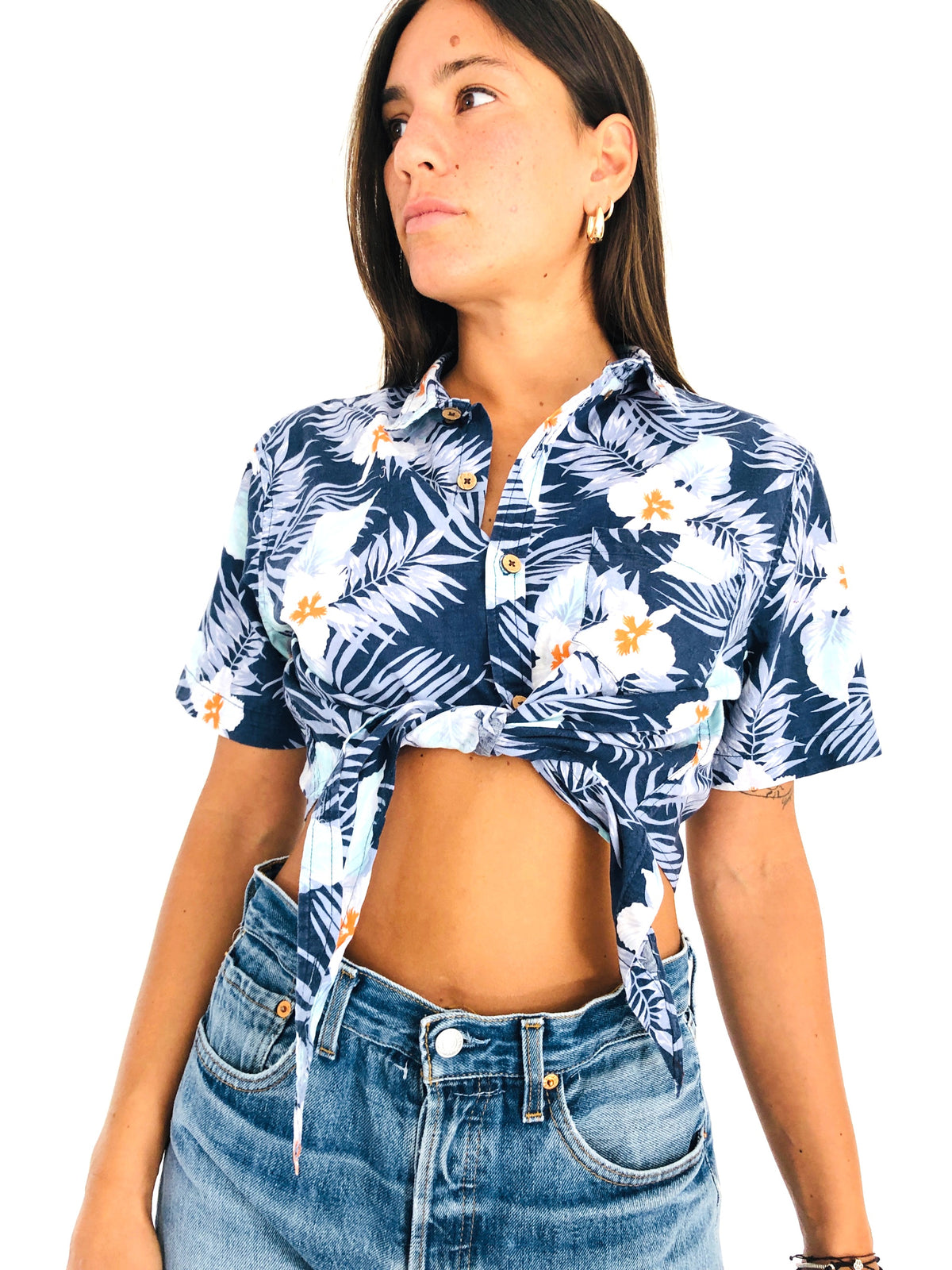 CAMICIA FANTASIA FIORI VINTAGE