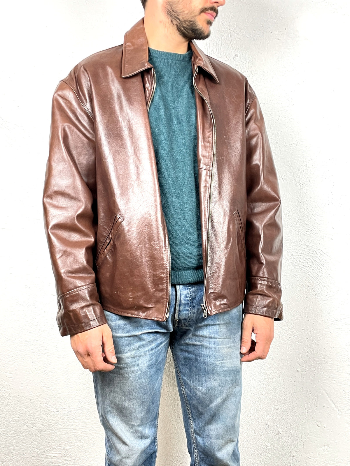 GIACCA VERA PELLE VINTAGE