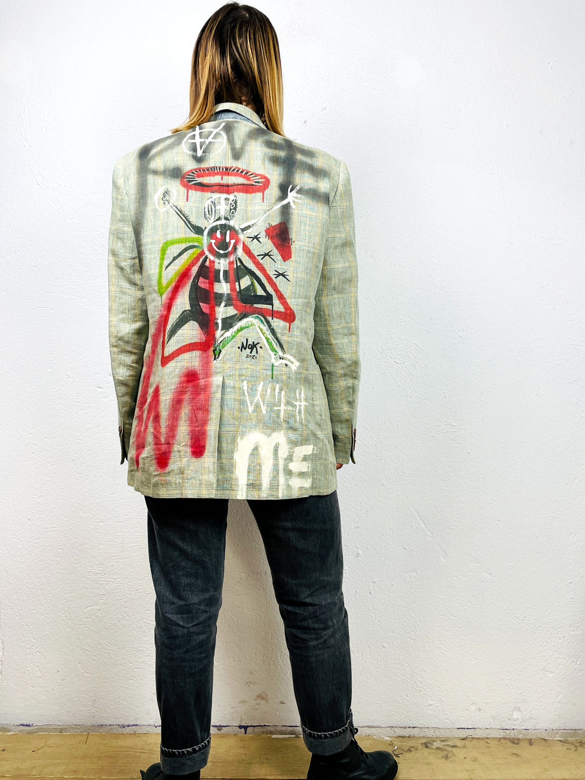 BLAZER CUSTOMIZZATO BE HUMAN