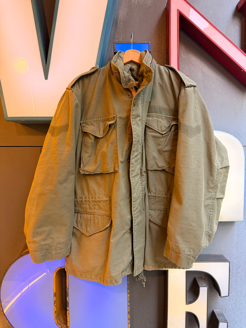 Medium large M-65 field jacket anni 70
