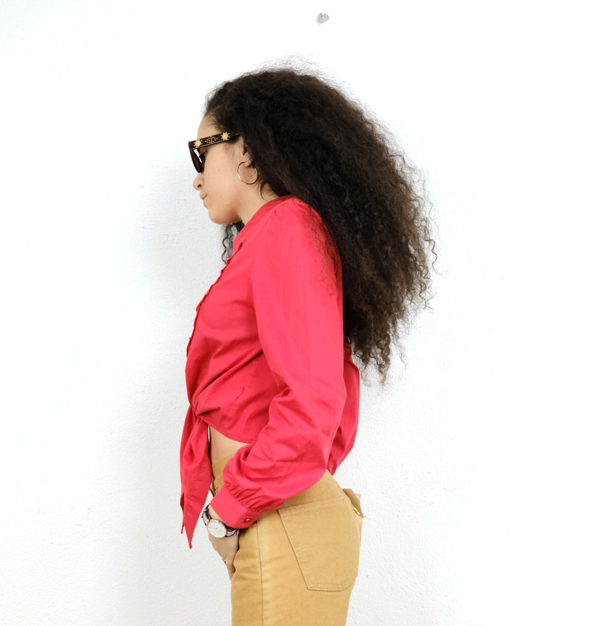 CAMICIA CON PLISSET VINTAGE