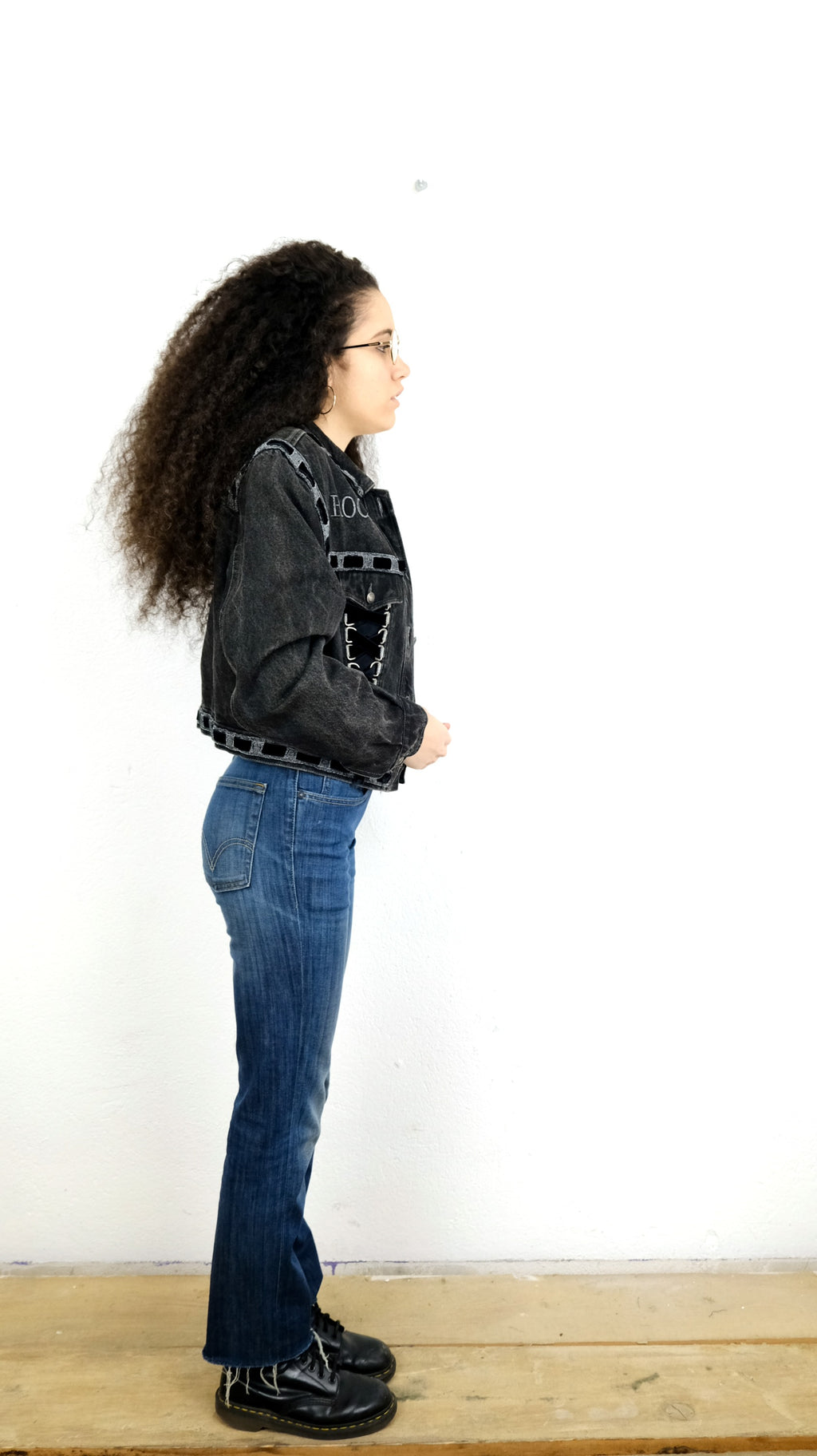 GIACCA DI JEANS ROCCO BAROCCO VINTAGE