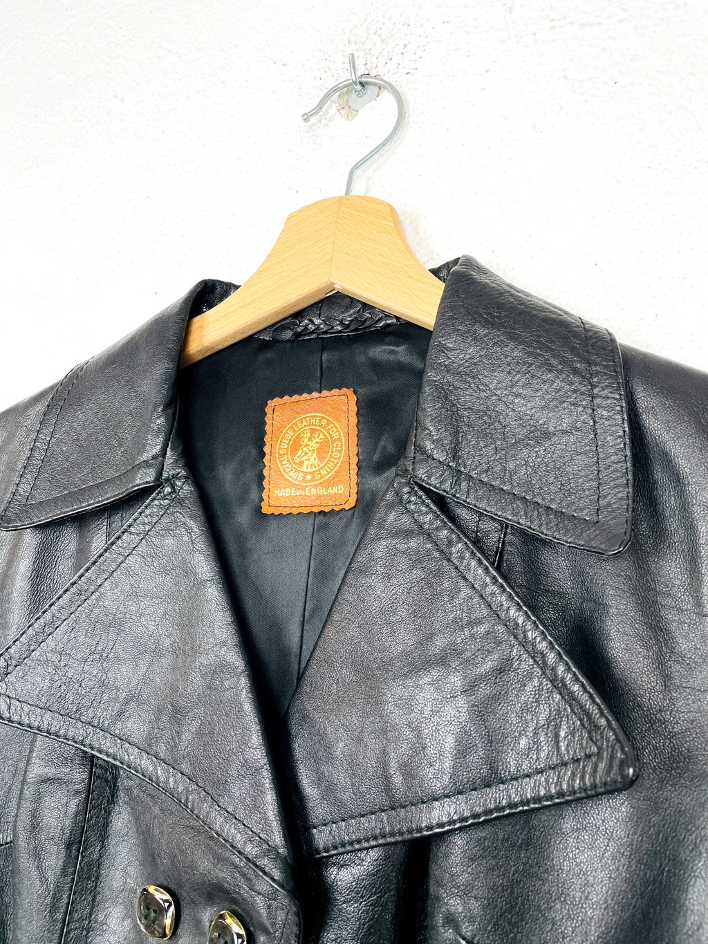 TRENCH IN PELLE VINTAGE
