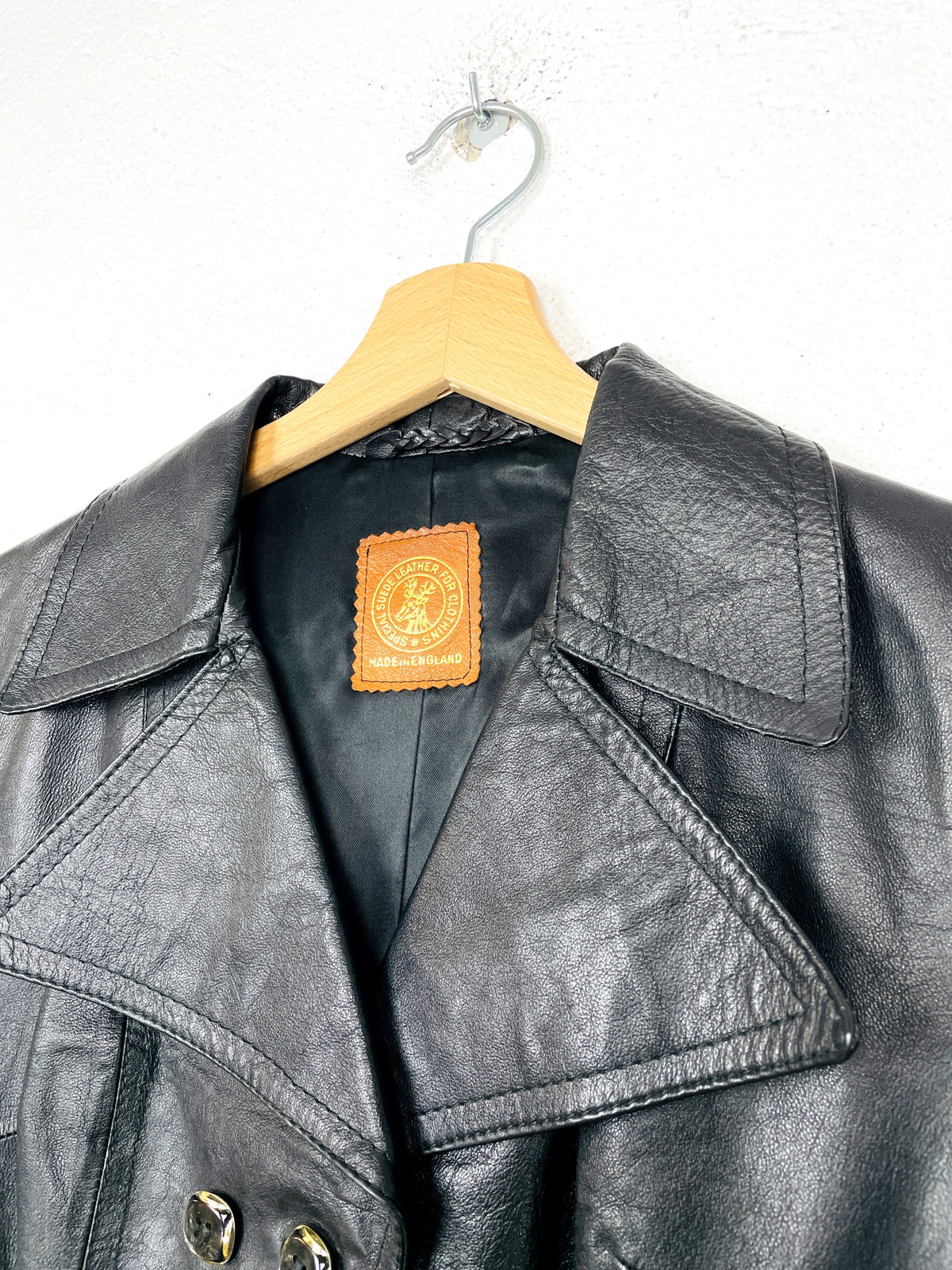 TRENCH IN PELLE VINTAGE