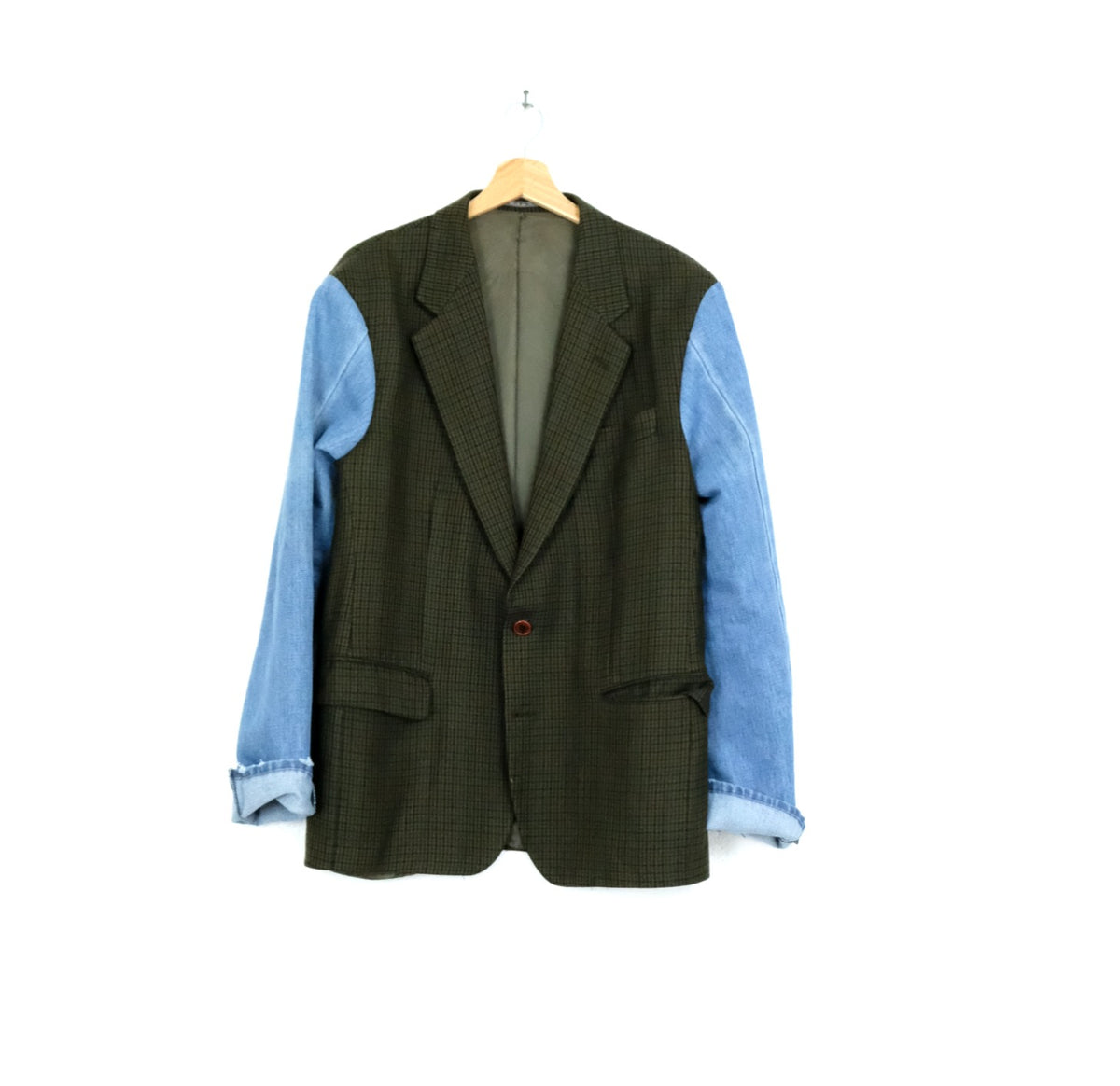 GIACCA DENIM E LANA VINTAGE