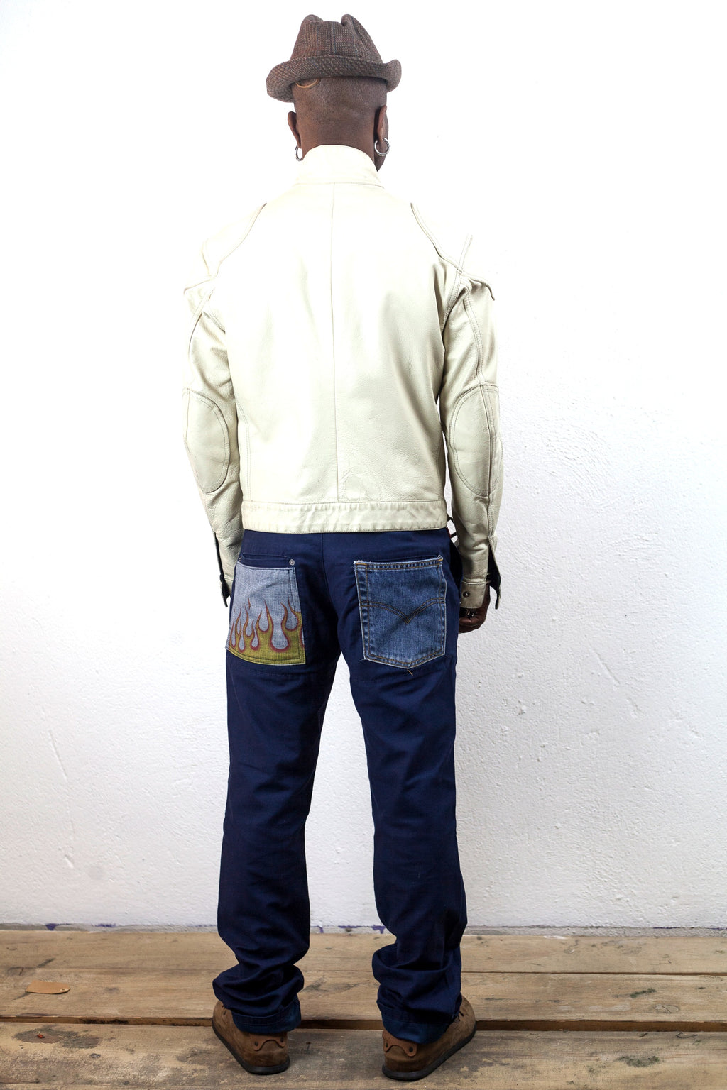 PANTALONI LEVI'S VINTAGE CON FIAMME