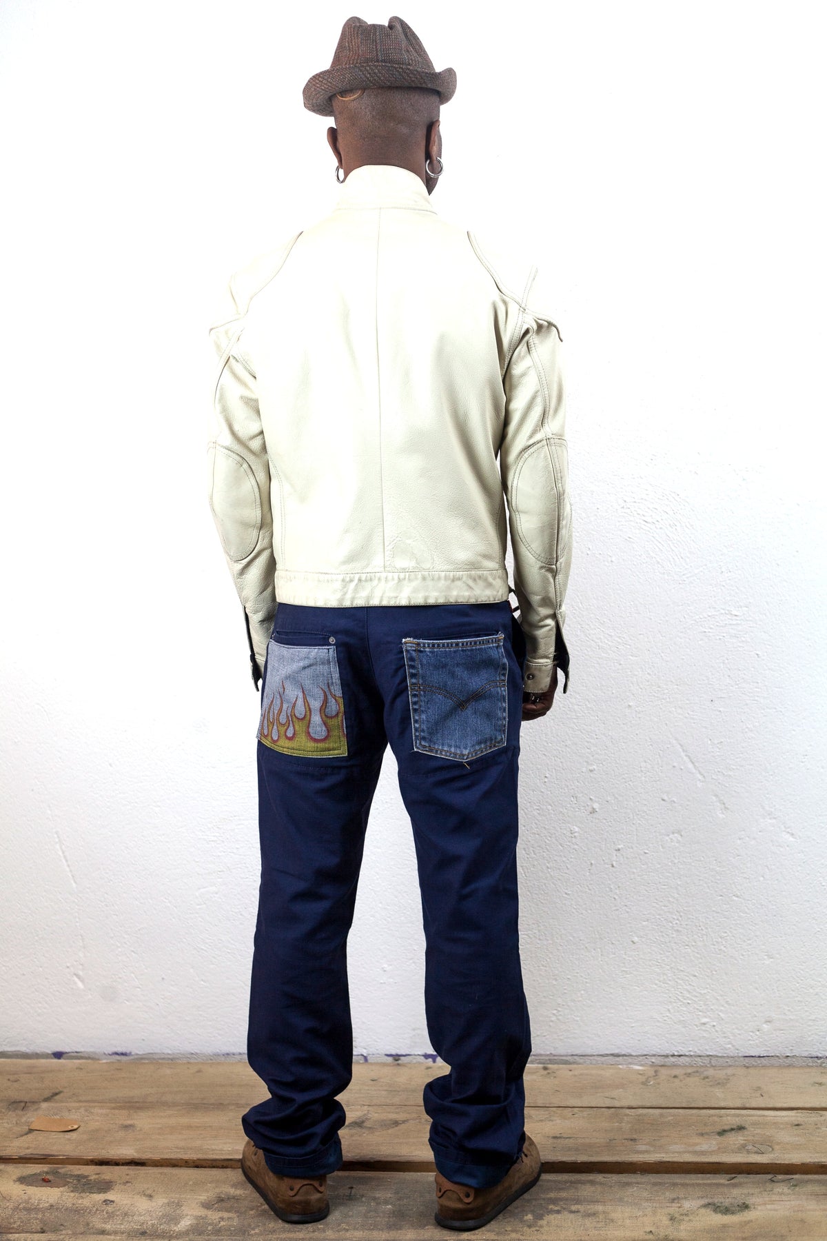 PANTALONI LEVI'S VINTAGE CON FIAMME