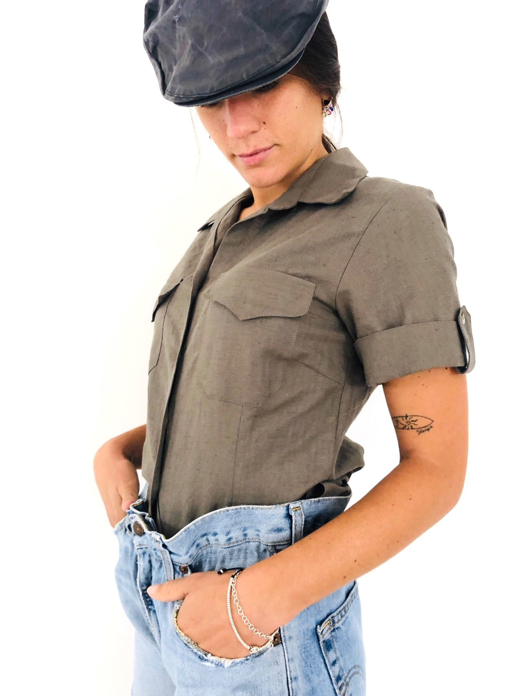 CAMICIA IN LINO VINTAGE