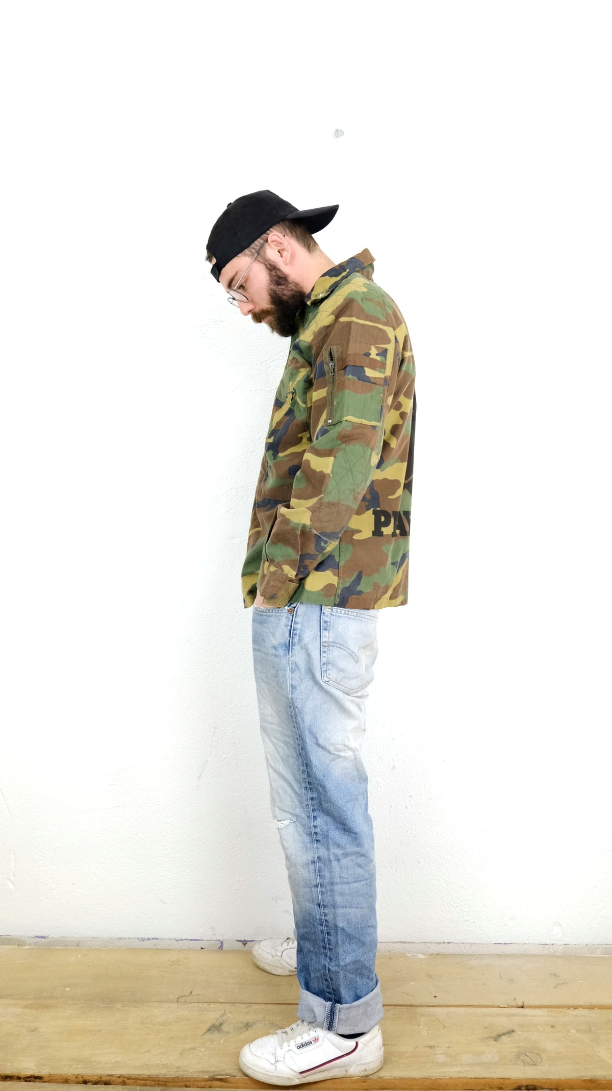 GIACCA MILITARE VINTAGE CUSTOMIZZATA PLAYBOY