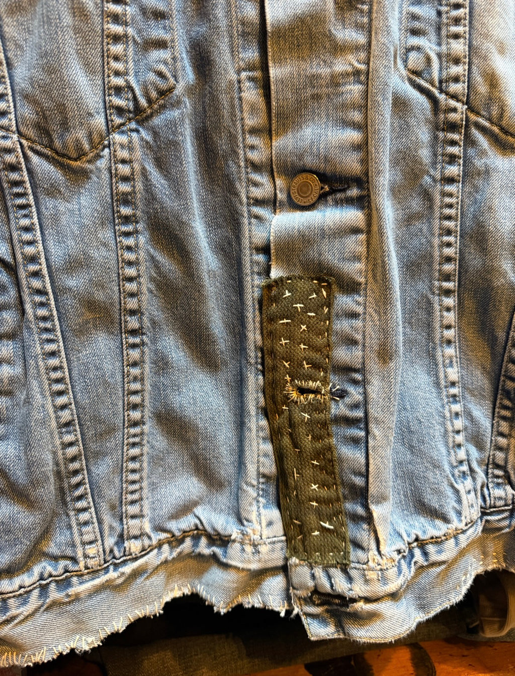 Trucker Levi’s anni 90 Sashiko