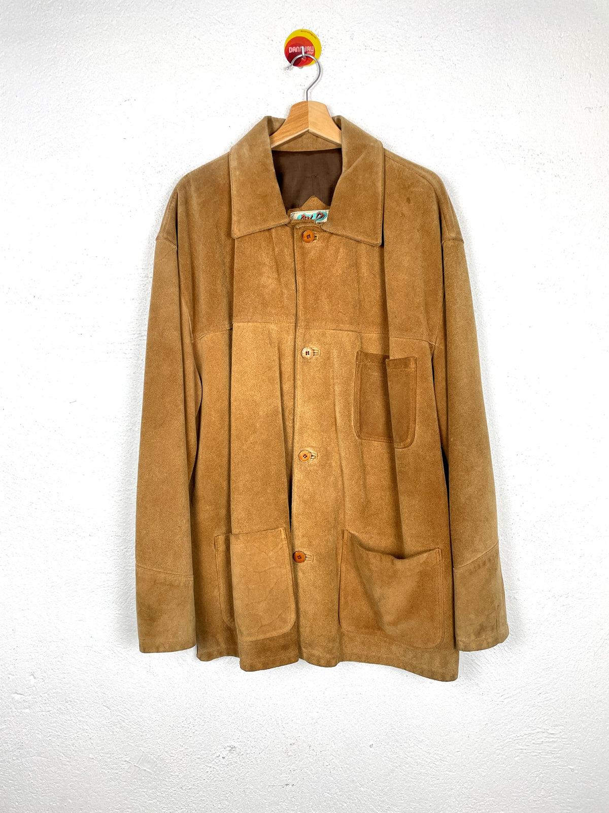 GIACCA IN PELLE SCAMOSCIATA VINTAGE