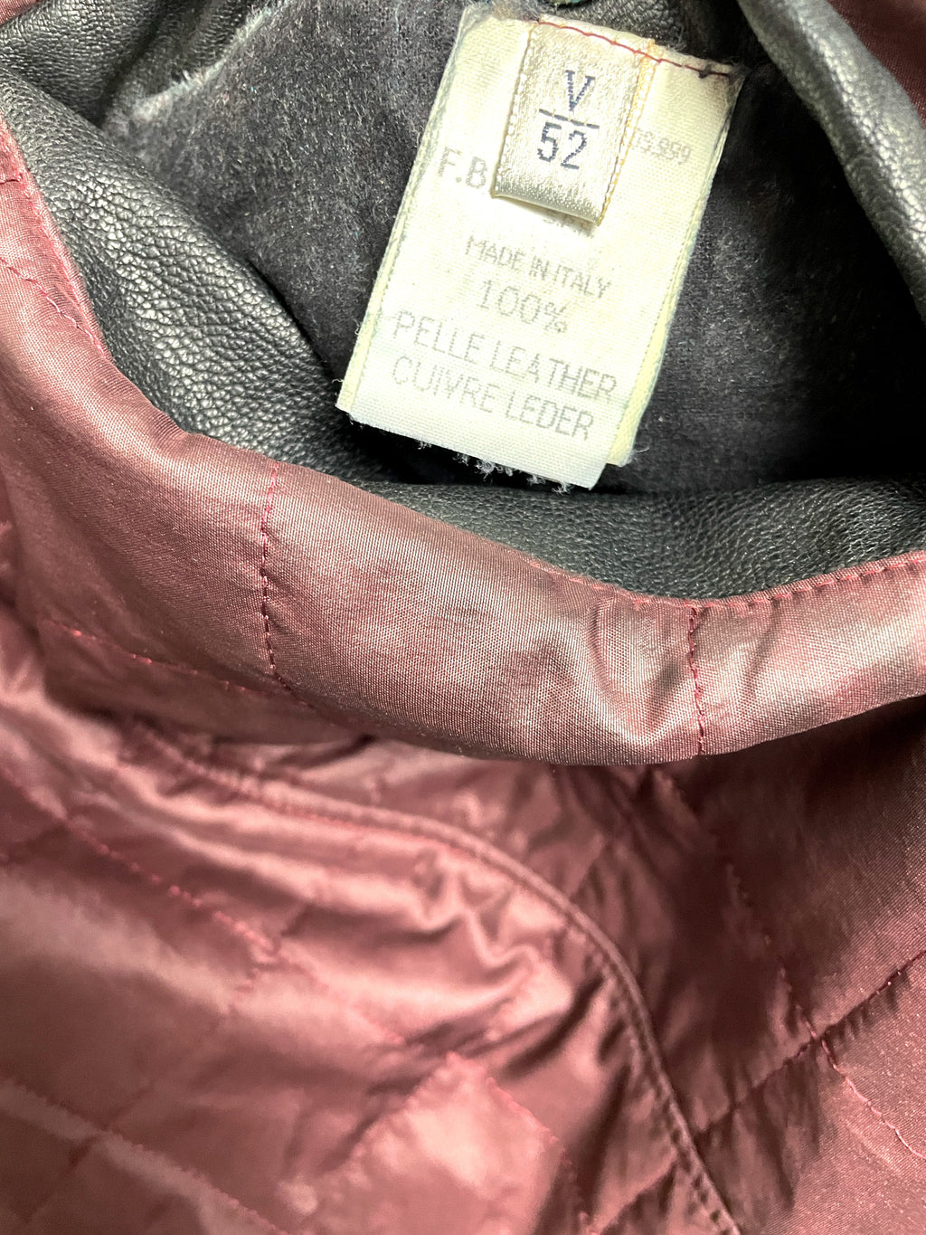 GIACCA LES COPAIN IN VERA PELLE VINTAGE