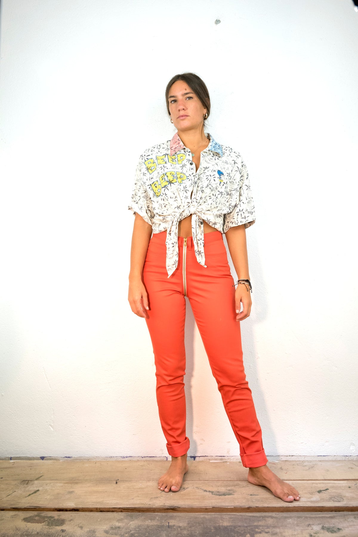 CAMICIA CROP VINTAGE
