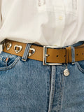 CINTURA IN VERA PELLE ONYX VINTAGE