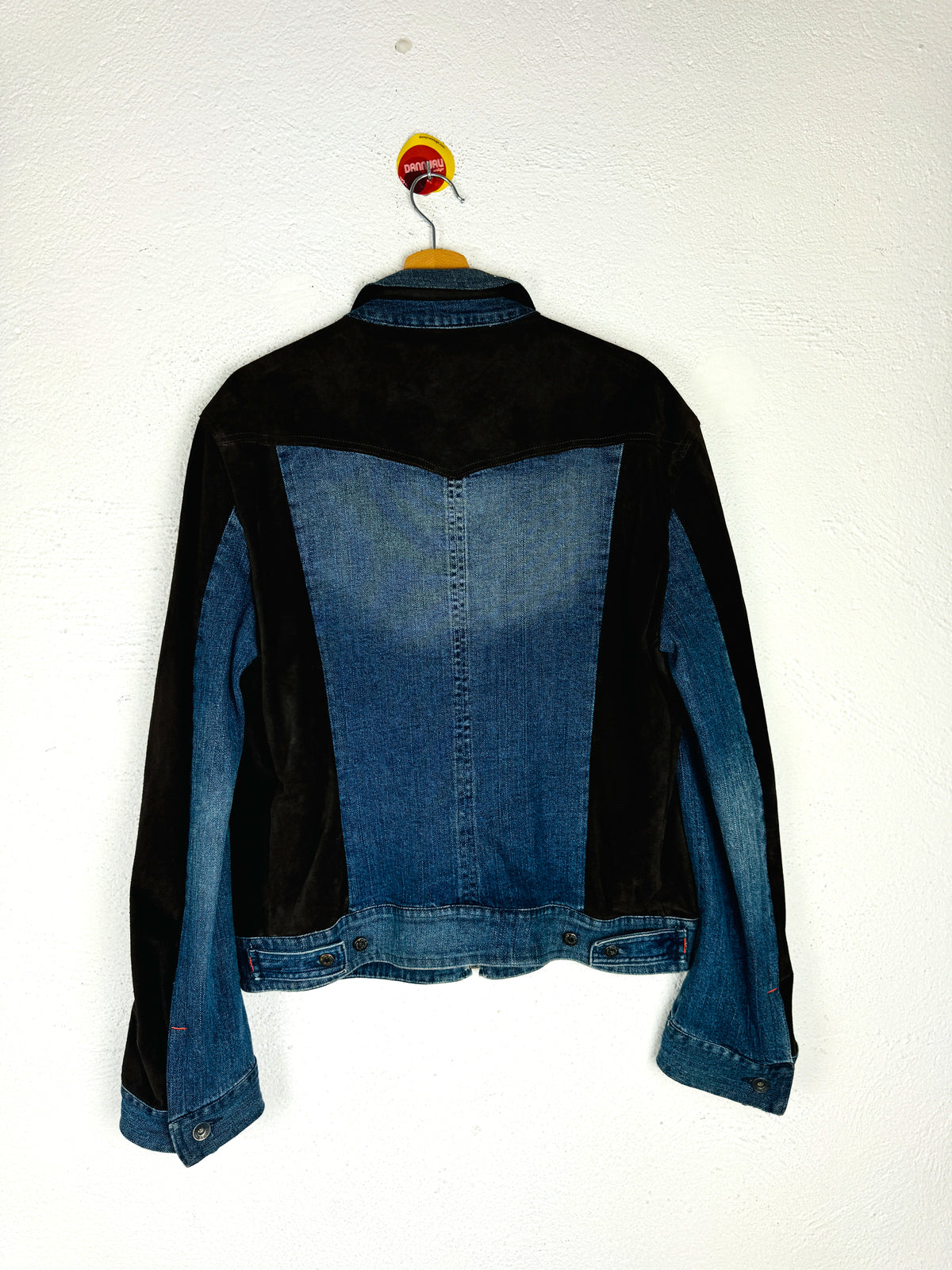 GIACCA DI JEANS E PELLE  D&G
