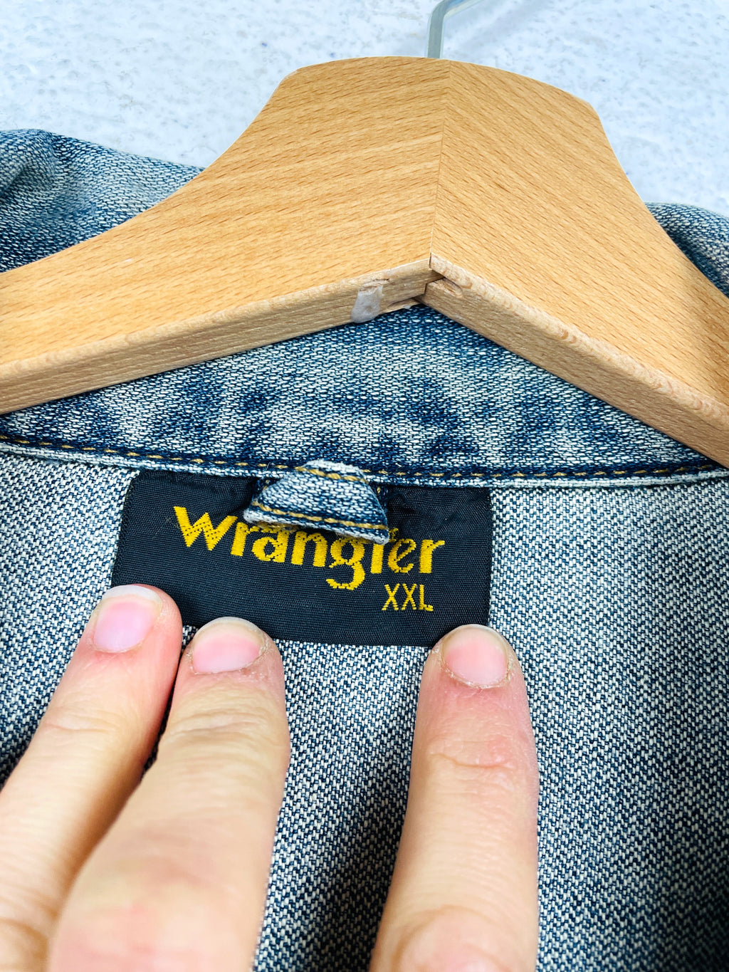 GIACCA JEANS WRANGLER VINTAGE