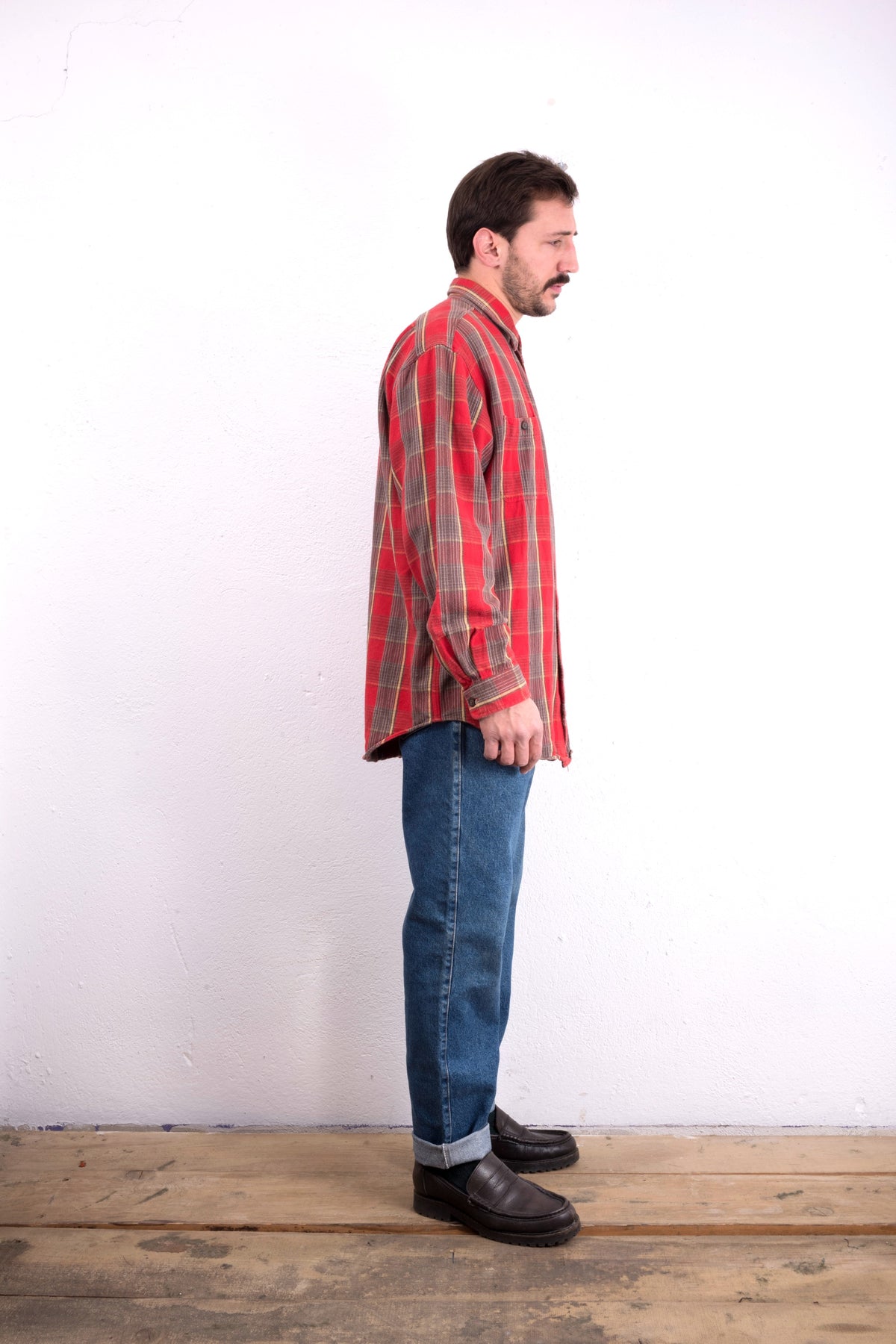 CAMICIA IN FLANELLA POLO SPORT VINTAGE