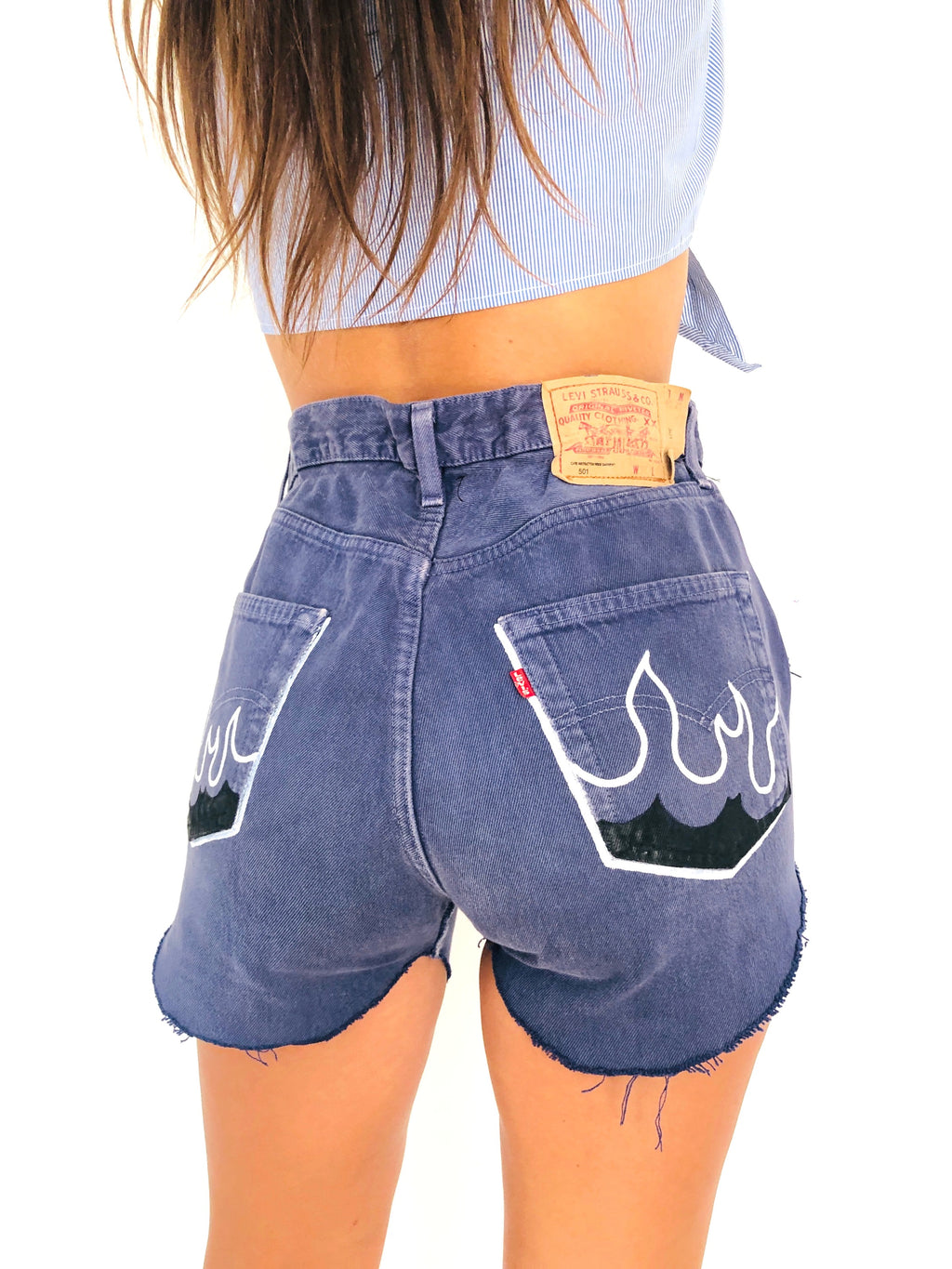SHORTS A CARAMELLA LEVI'S VINTAGE