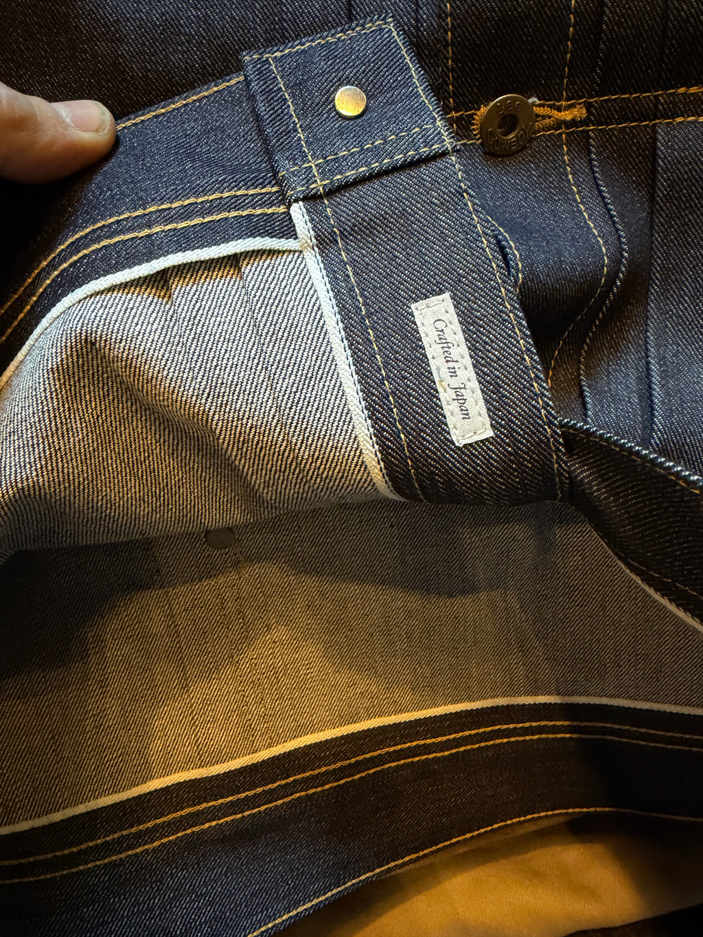 Trucker Lee 101 cowboy raw denim