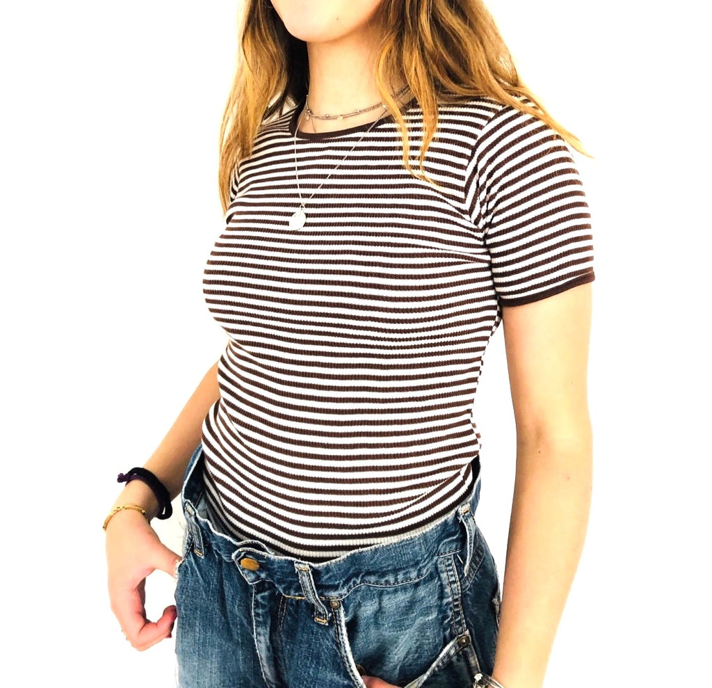 T-SHIRT A RIGHE VINTAGE