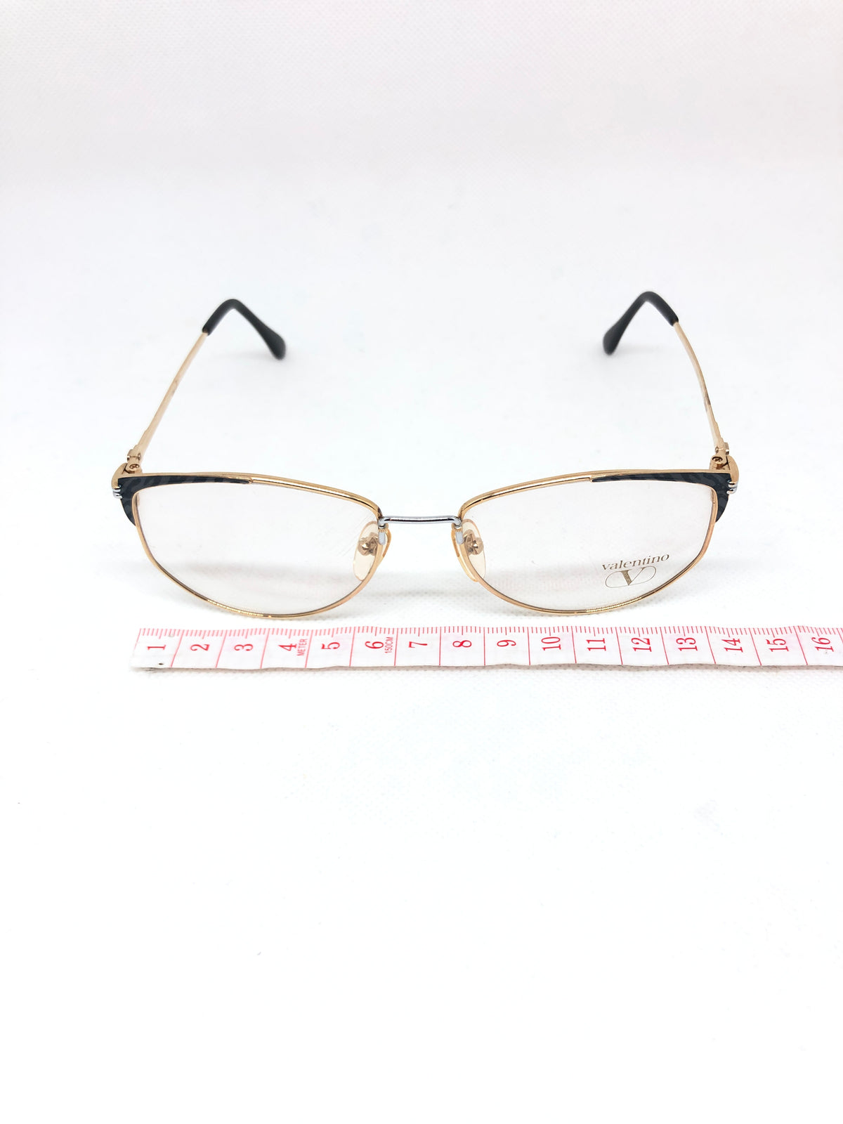 VALENTINO 5225 55 17 140 titan vintage glasses DEADSTOCK