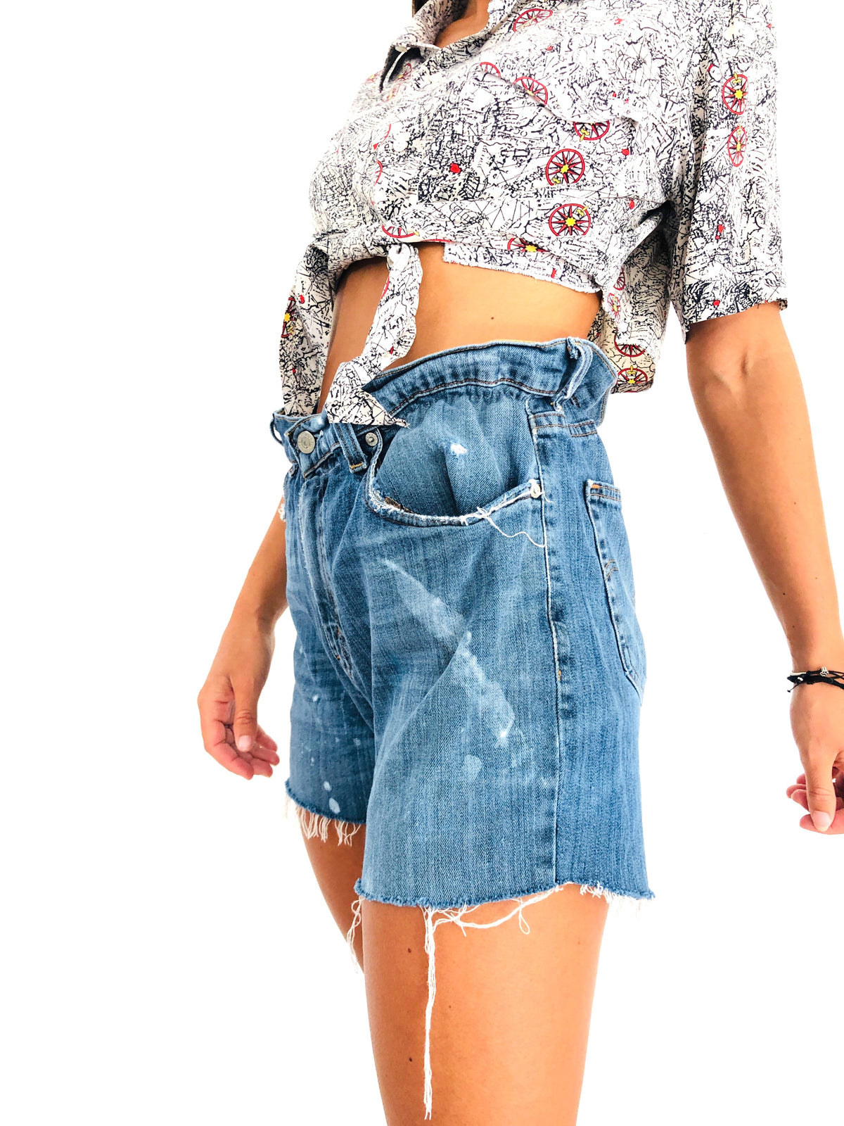SHORTS A CARAMELLA LEVI'S VINTAGE