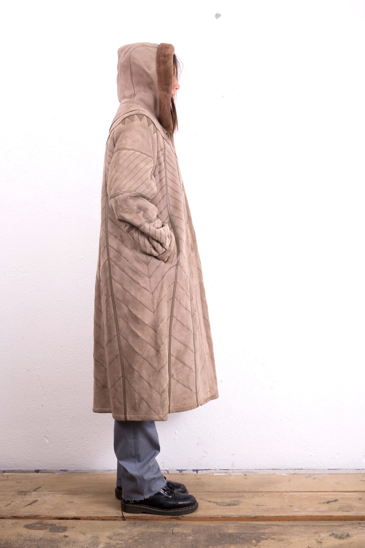 GIACCA IN VERO MONTONE VINTAGE