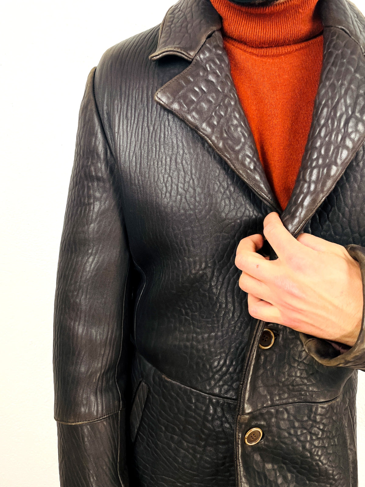 GIACCA IN PELLE VINTAGE