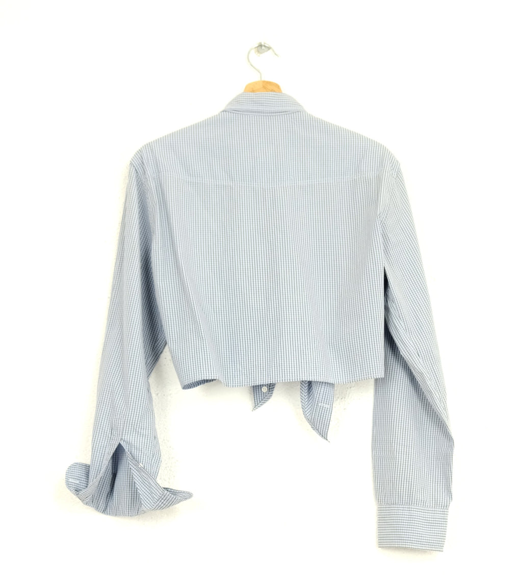 CAMICIA CROP OVERSIZE VINTAGE