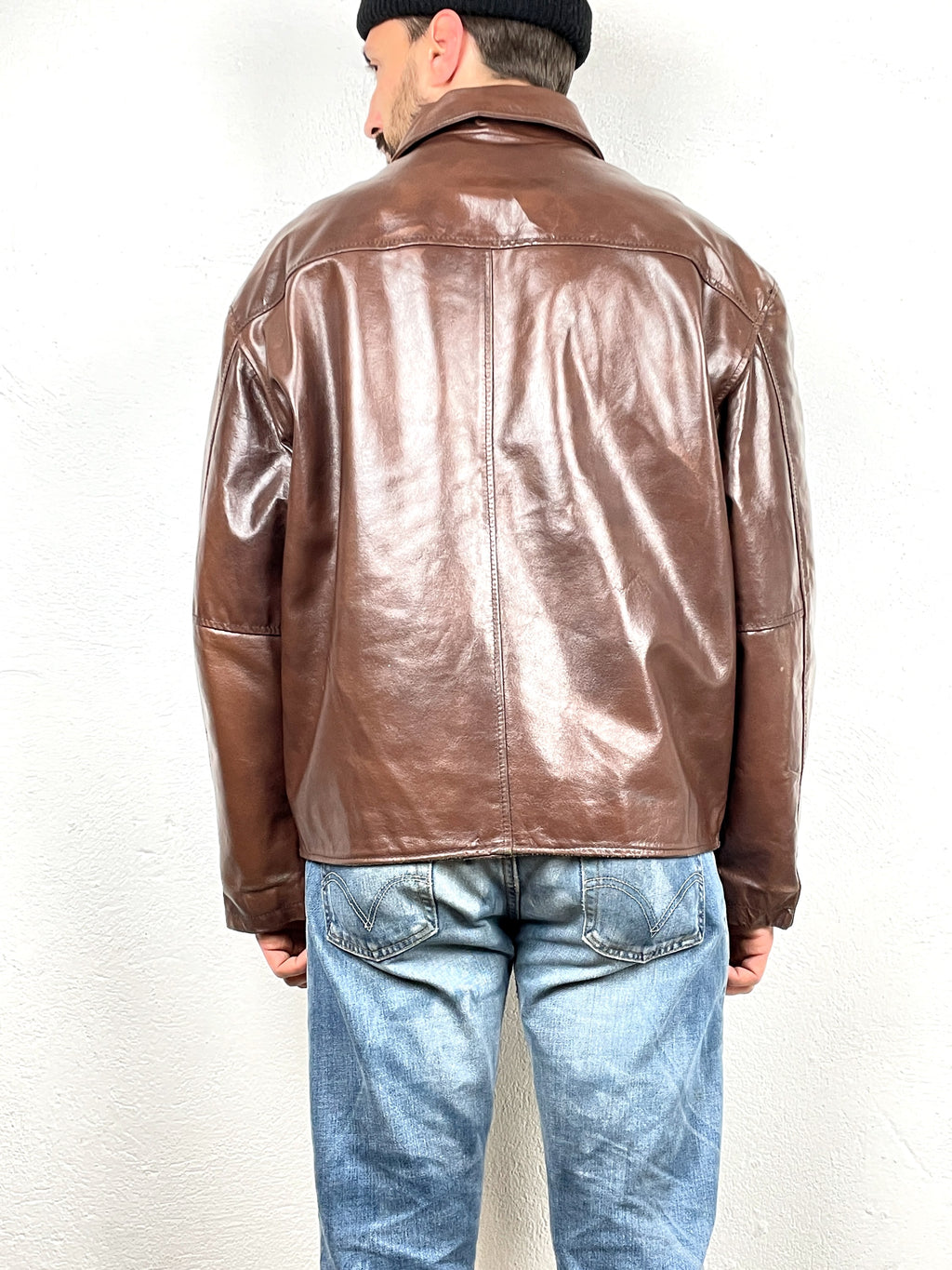 GIACCA VERA PELLE VINTAGE