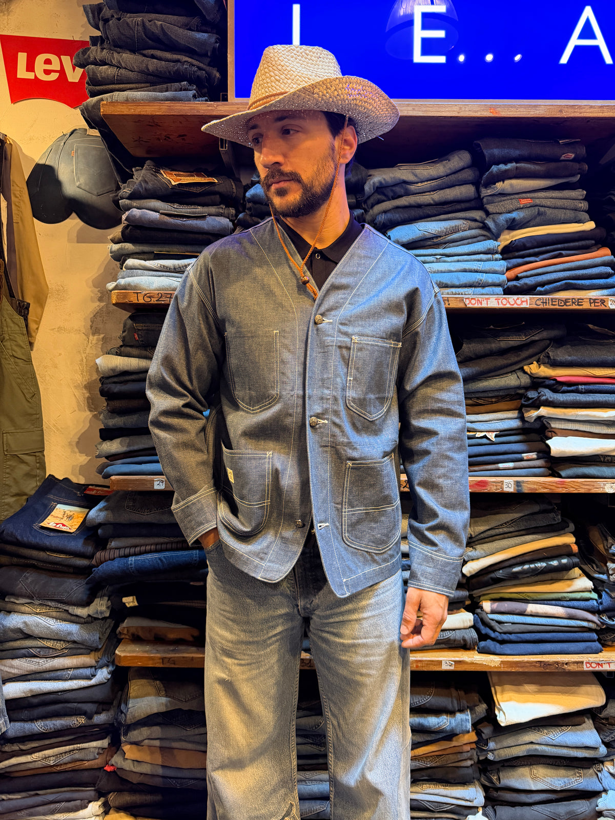 Kimono Lee 101 cimosa Made in Japan