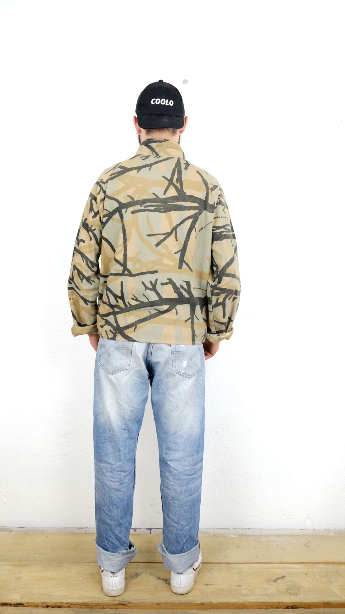 GIACCA MILITARE MIMETICA VINTAGE