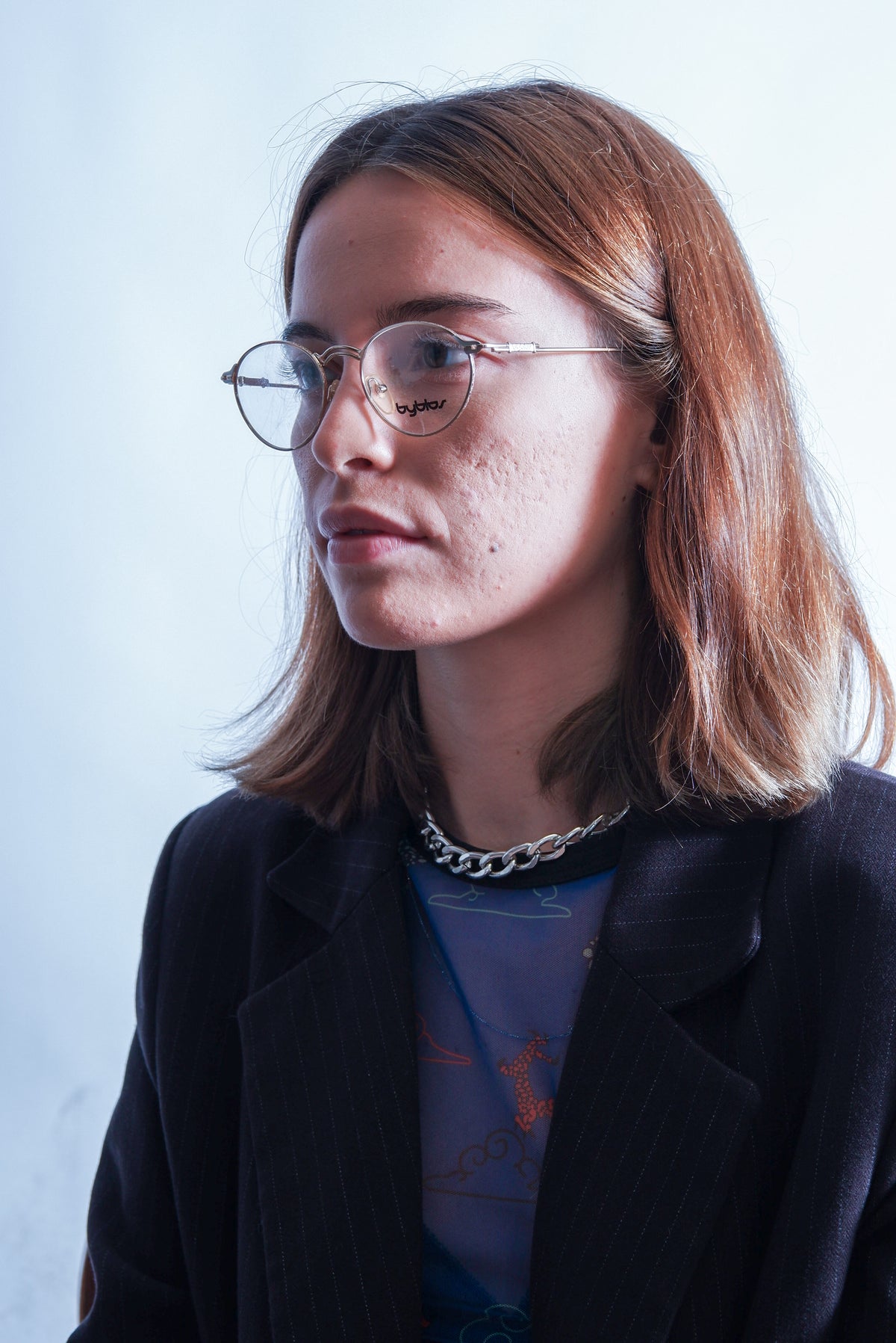 BYBLOS b588 3003 50 19 135 vintage glasses DEADSTOCK