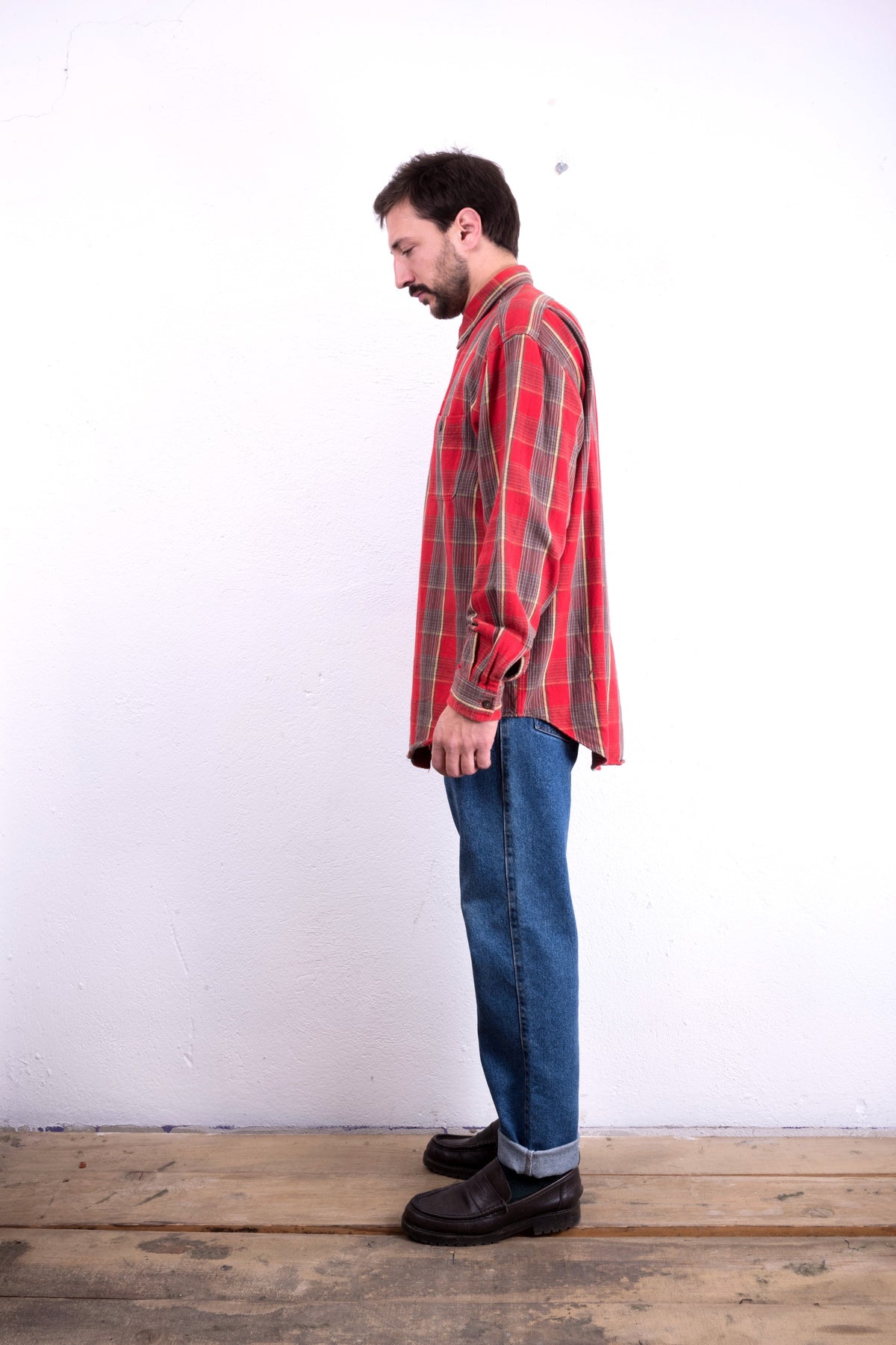 CAMICIA IN FLANELLA POLO SPORT VINTAGE