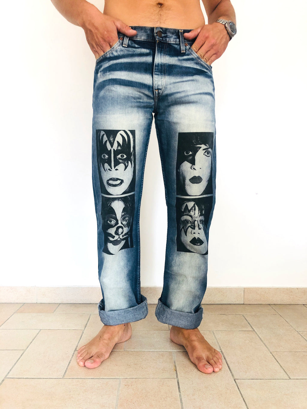 JEANS 507 LEVI'S VINTAGE CUSTOMIZZATI