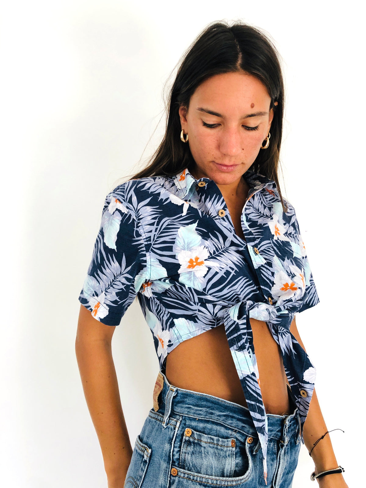 CAMICIA FANTASIA FIORI VINTAGE