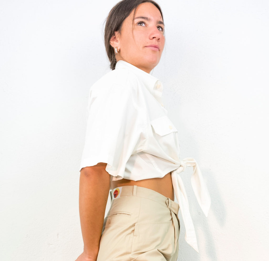 CAMICIA CROP VINTAGE