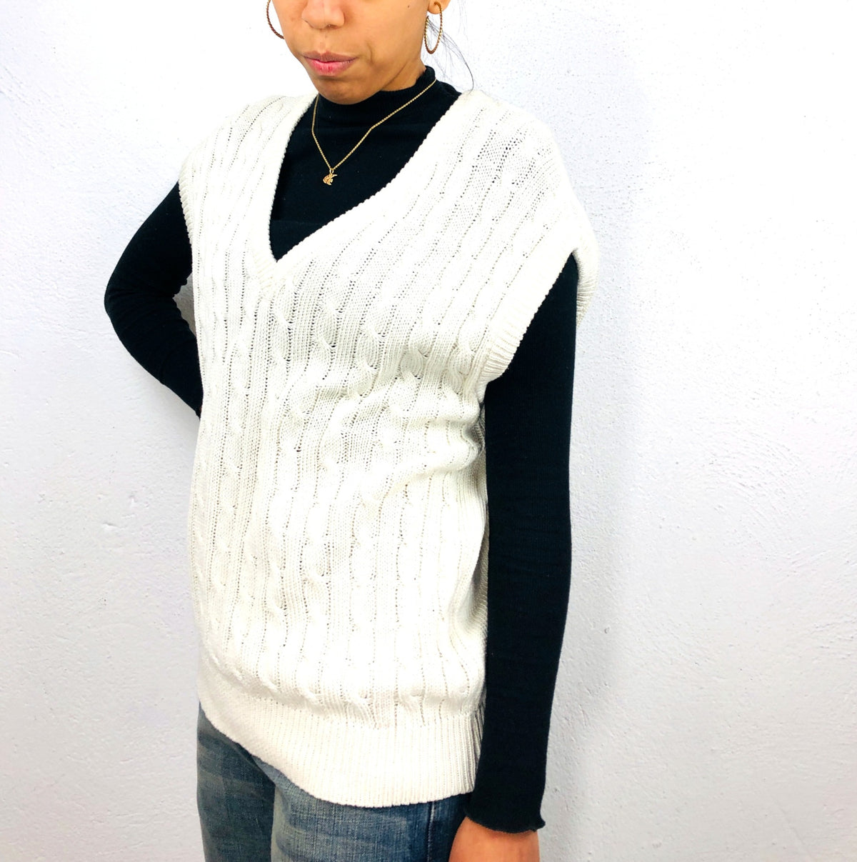 GILET INTRECCIATO VINTAGE
