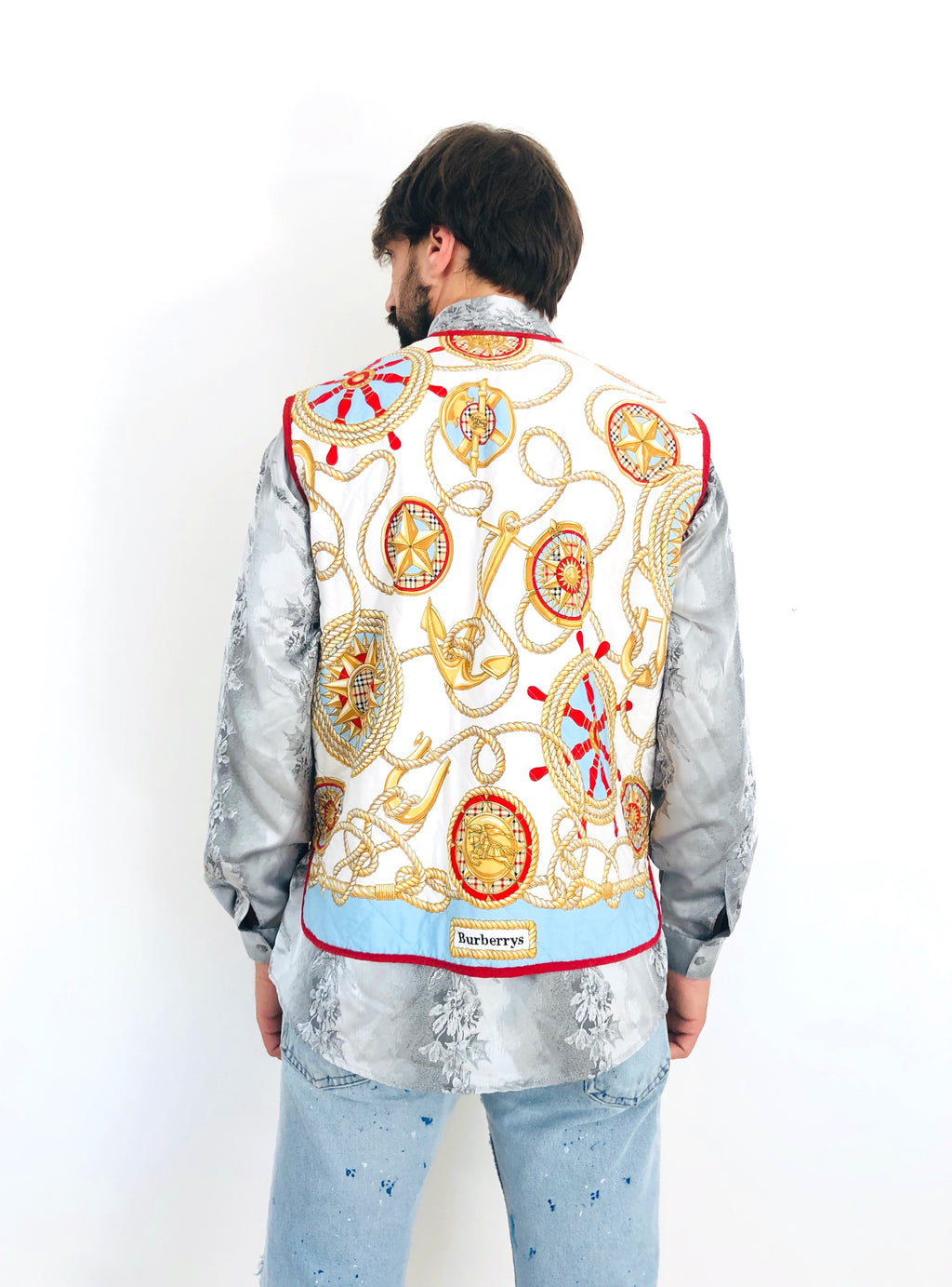 GILET BURBERRYS VINTAGE