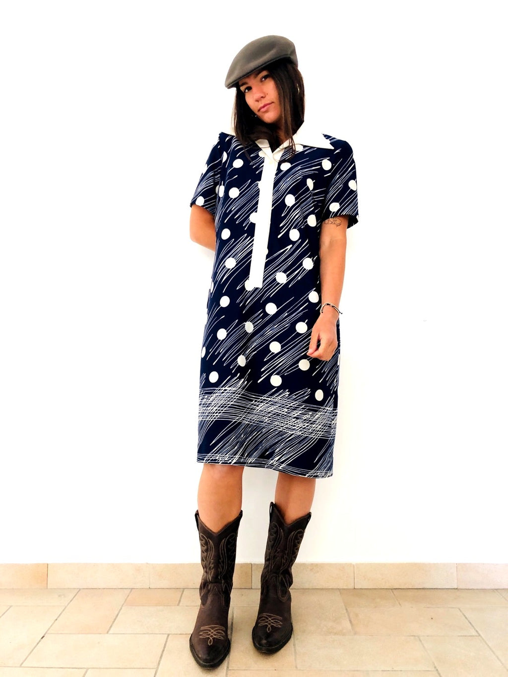 ABITO A POIS VINTAGE