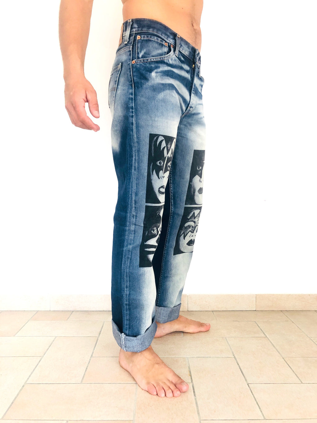 JEANS 507 LEVI'S VINTAGE CUSTOMIZZATI