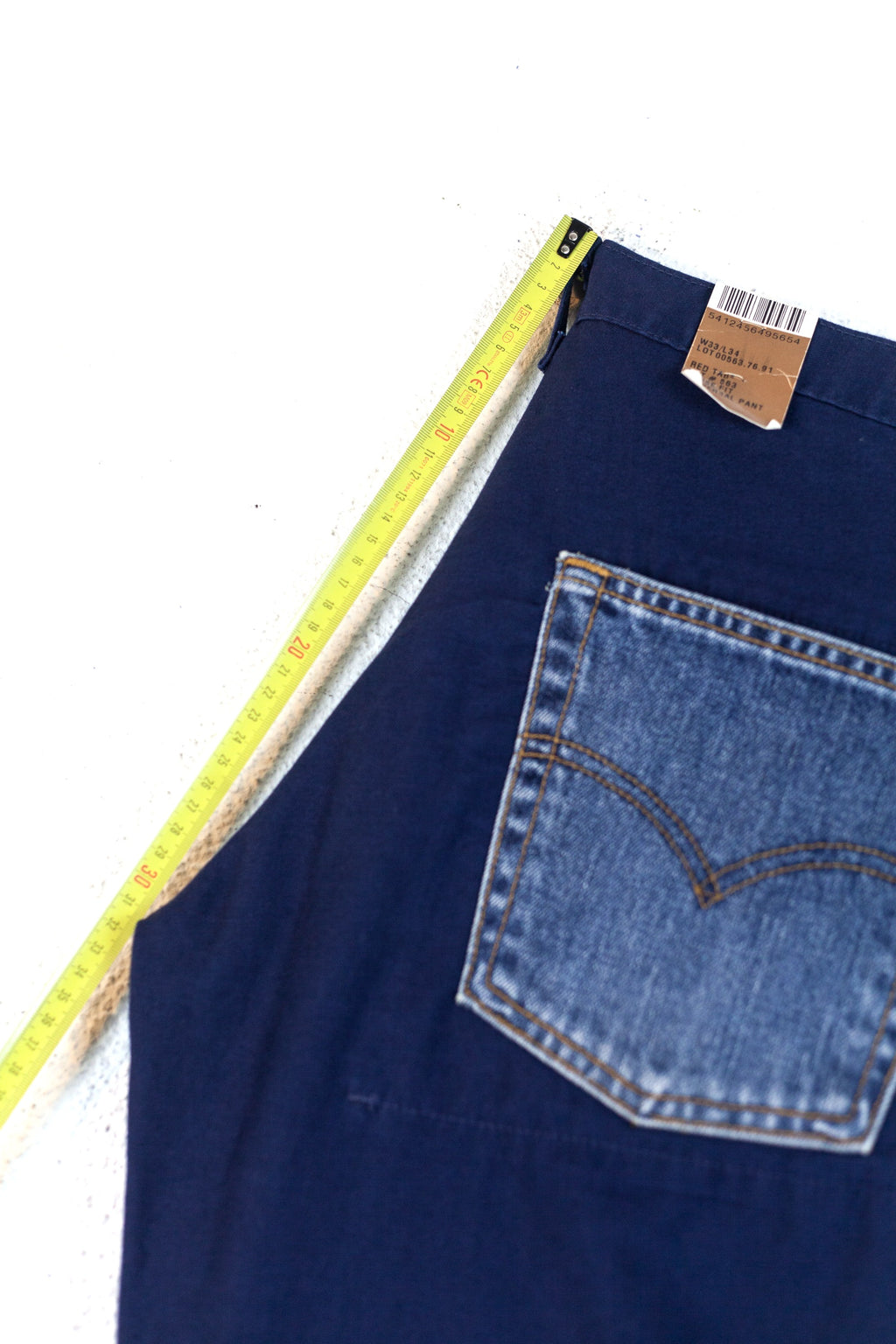 PANTALONI LEVI'S VINTAGE CON FIAMME
