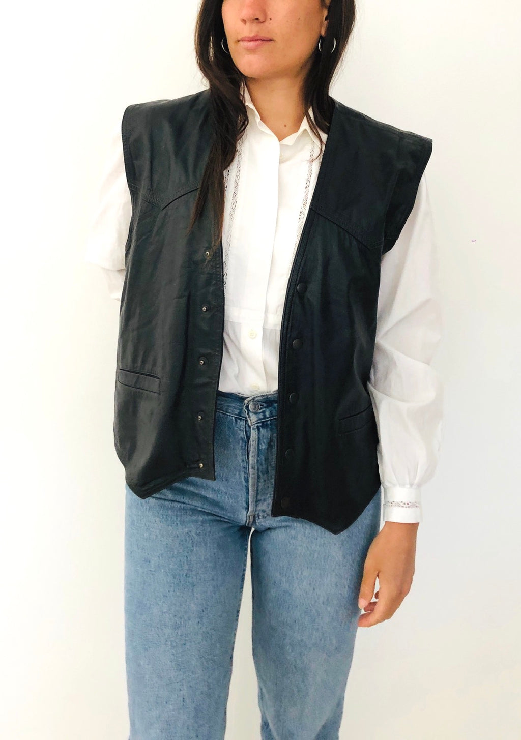 GILET PELLE SEX PISTOLS VINTAGE