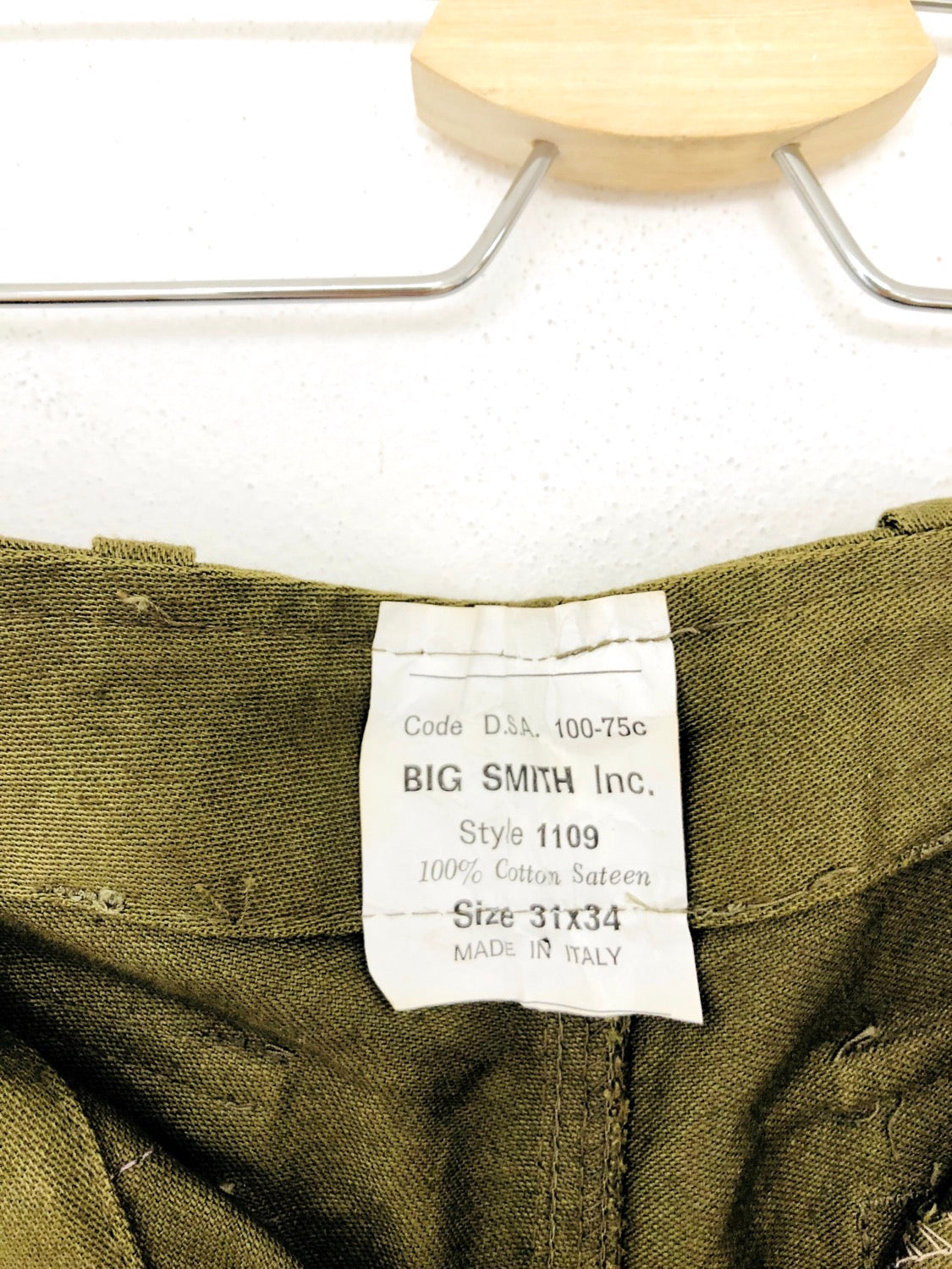 BERMUDA MILITARI VINTAGE