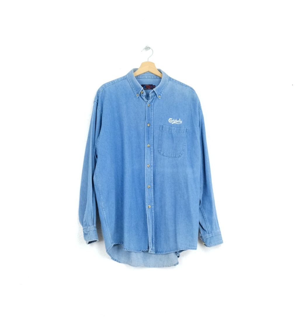 CAMICIA DI JEANS CARLSBERG VINTAGE