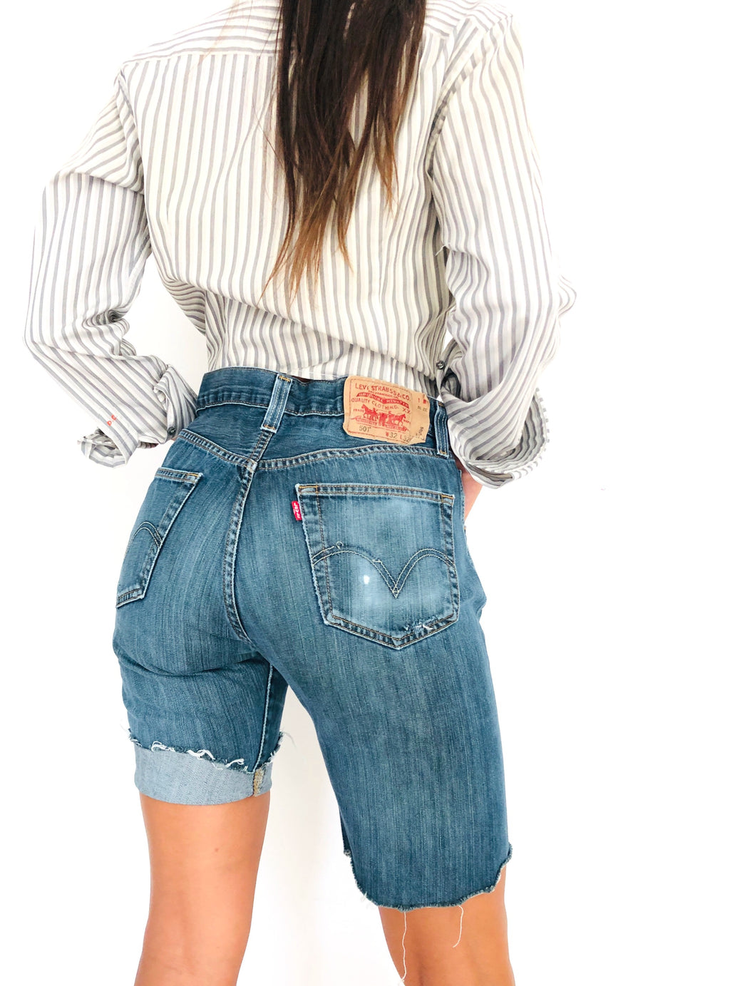 SHORTS A CARAMELLA LEVI'S VINTAGE